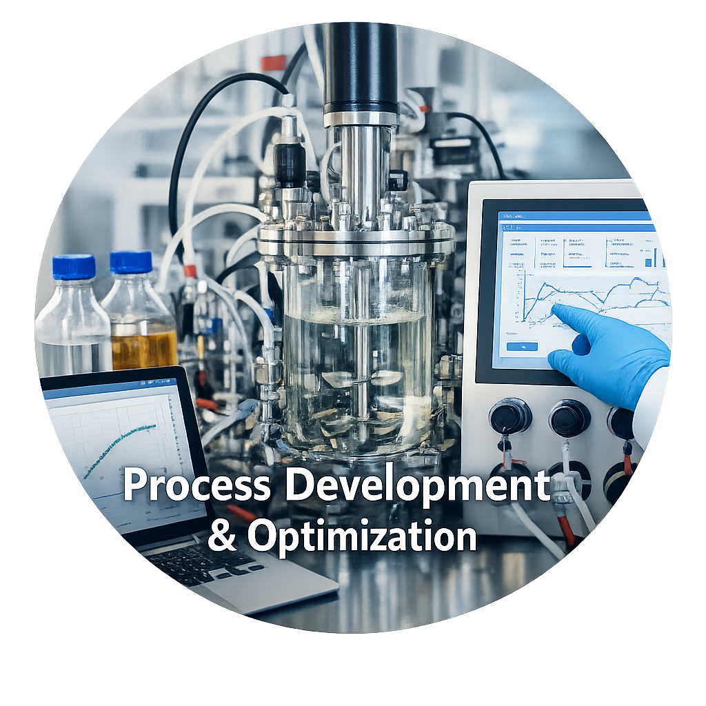 process development optimization and scale up