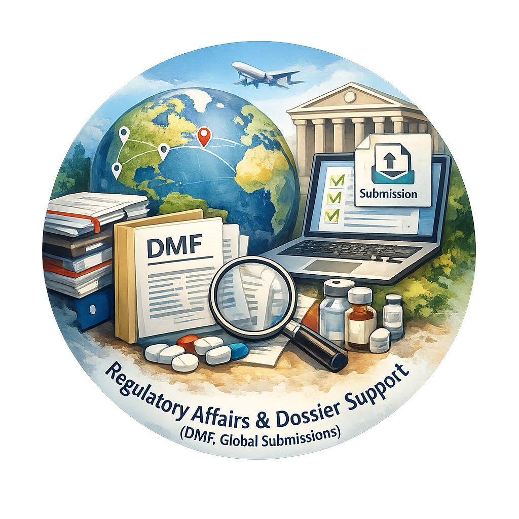 regulatory affairs & dossier support
